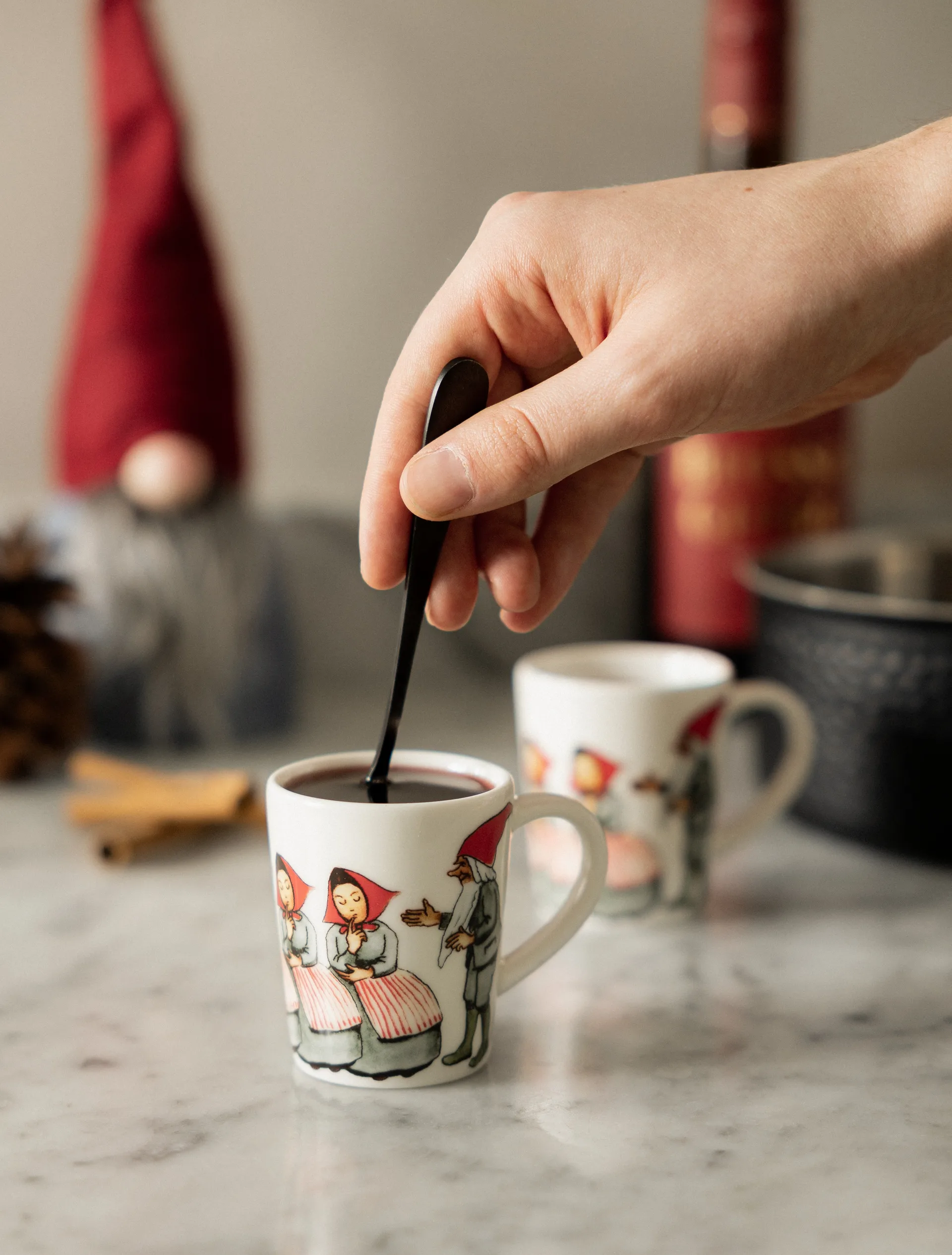 Elf Family gløggkopp 2-stk., 10 cl Design House Stockholm