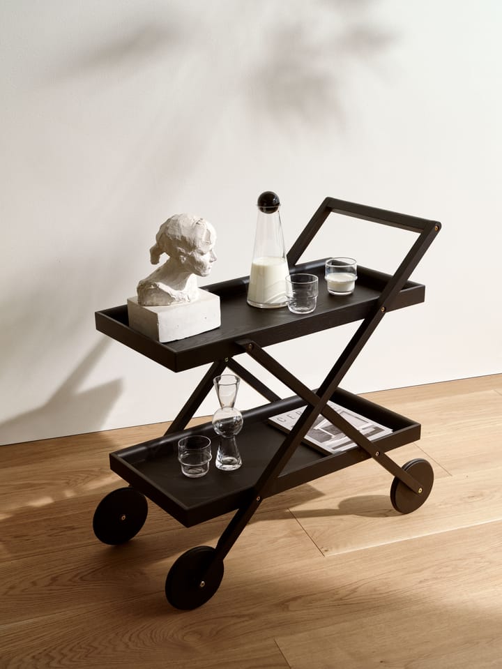 Exit serveringsvogn, Svart Design House Stockholm