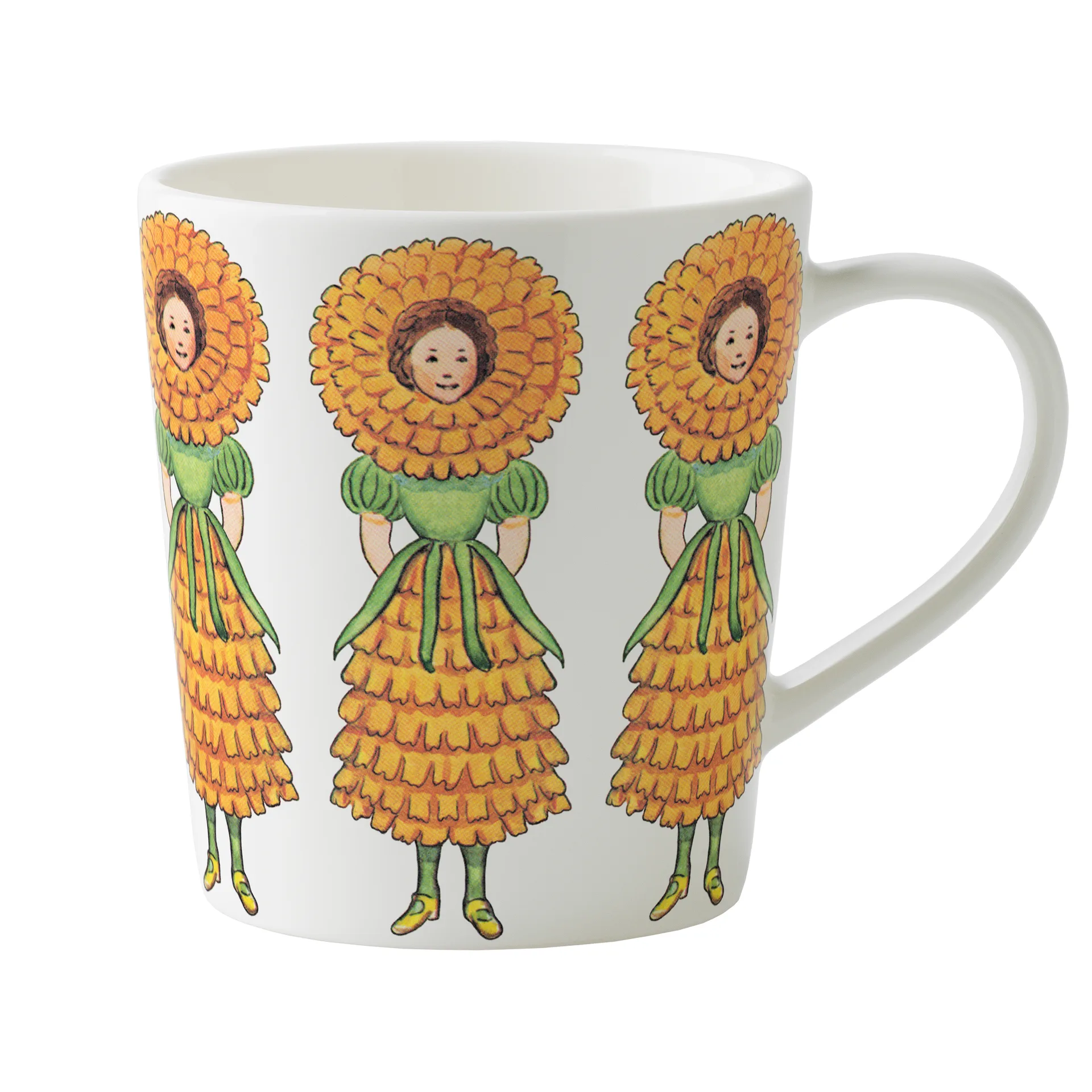 Fru Ringblomma kopp med hank, 40 cl Design House Stockholm