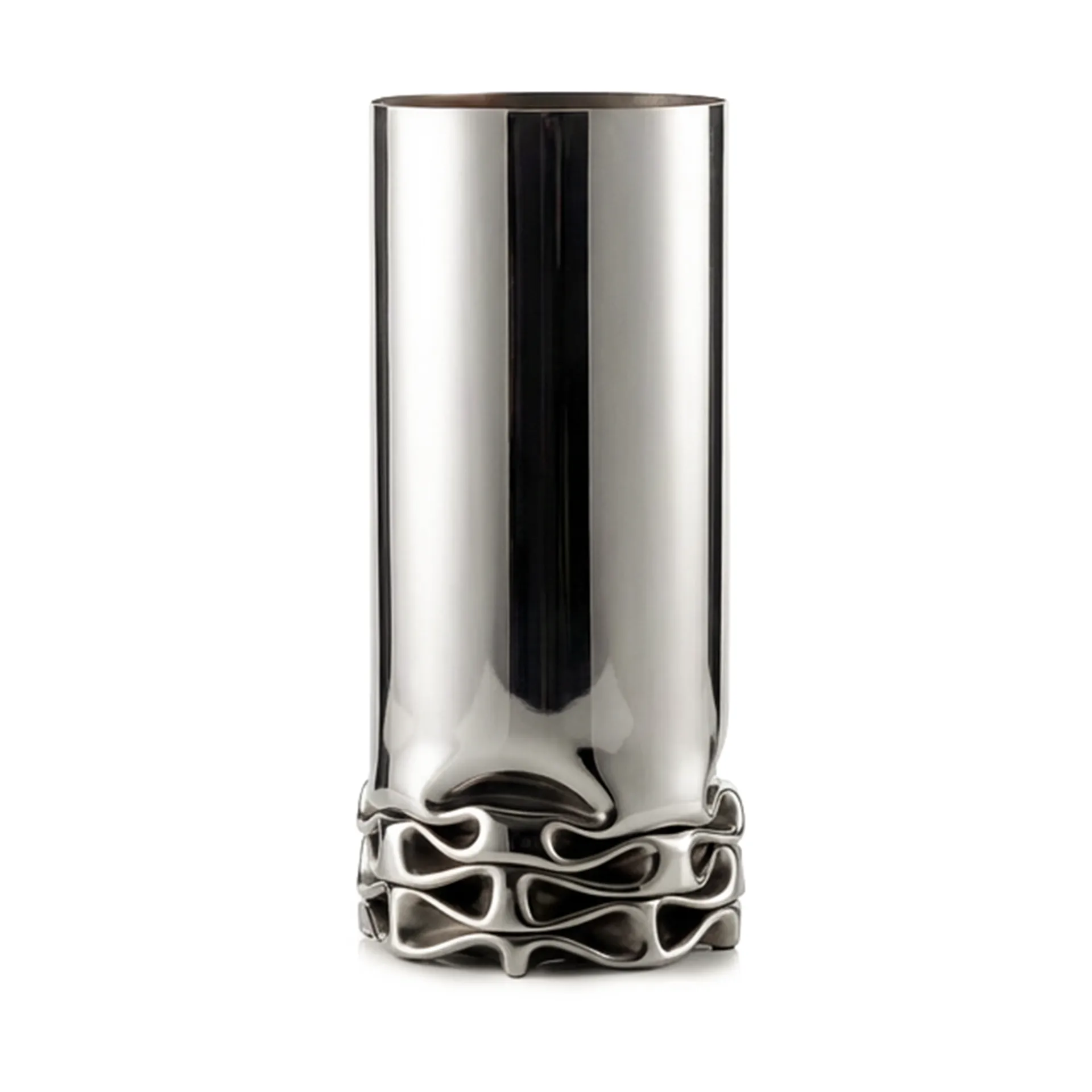 Hydraulic vase 25 cm, Stainless steel, 33 cm Design House Stockholm