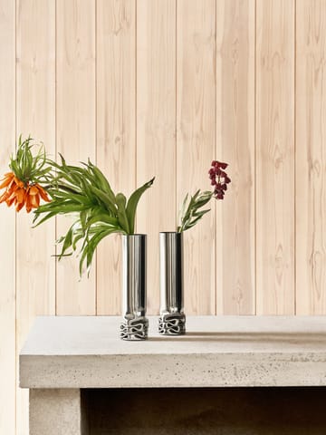 Hydraulic vase 25 cm - Stainless steel - Design House Stockholm