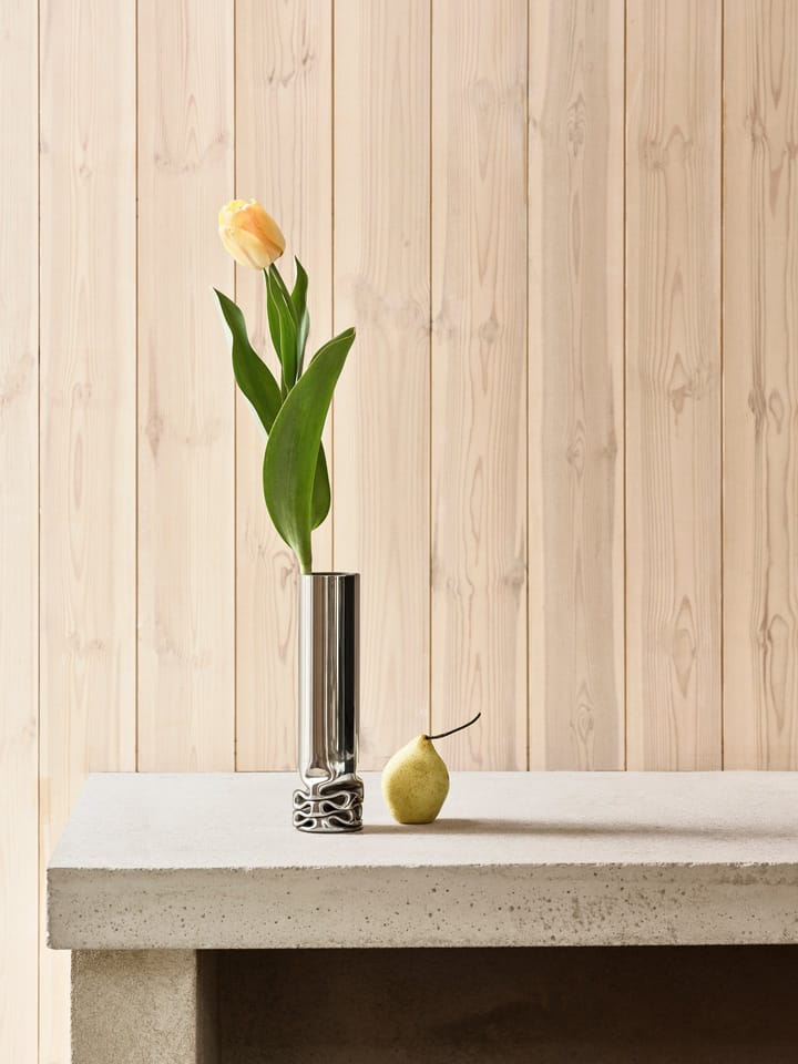Hydraulic vase 25 cm, Stainless steel Design House Stockholm