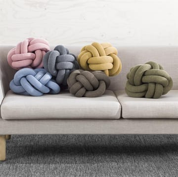 Knot pute - grå - Design House Stockholm