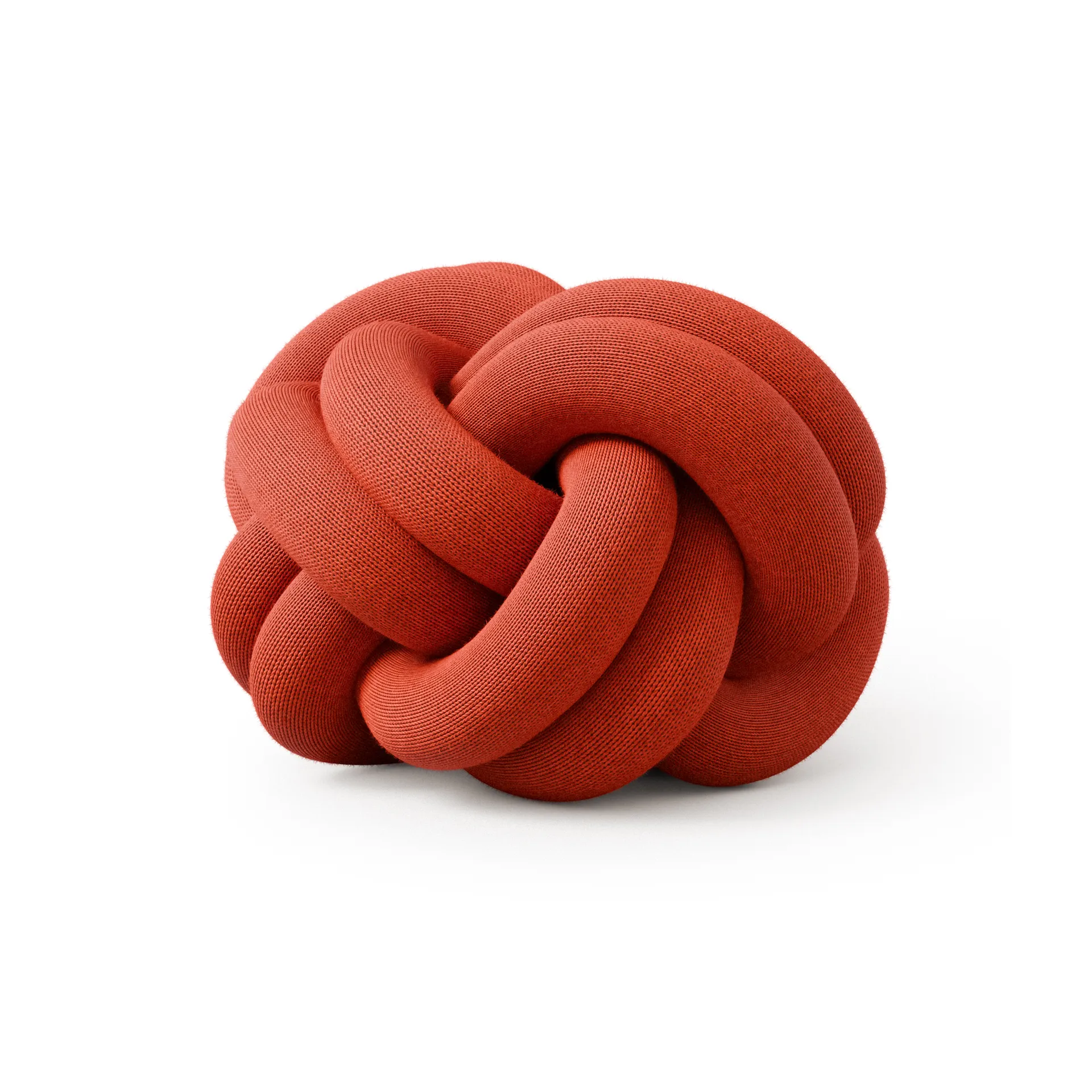 Knot pute, Orange red Design House Stockholm