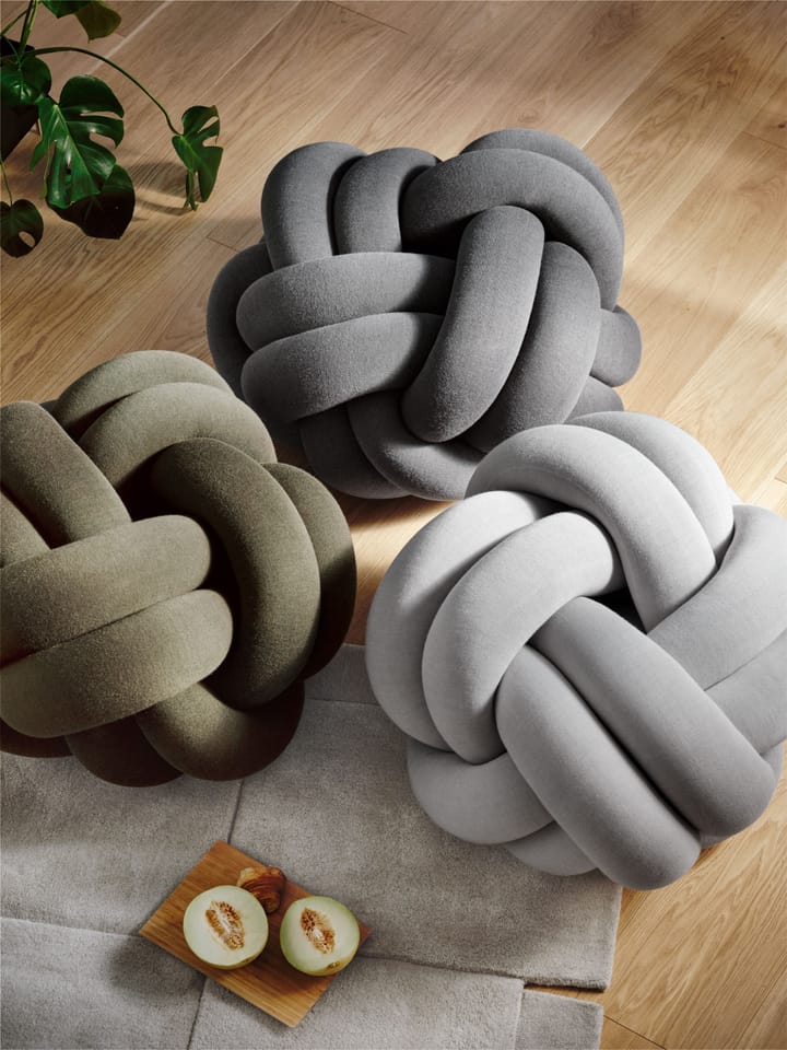Knot pute XL, Grey Design House Stockholm