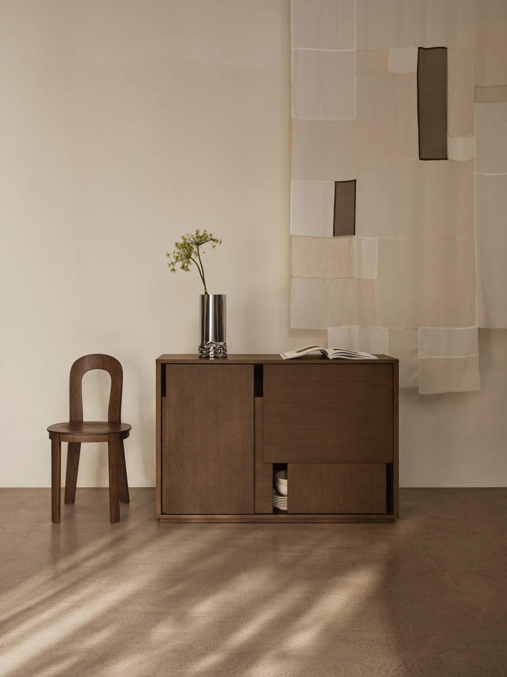 Layer skjenk, Red, 120x82 cm Design House Stockholm