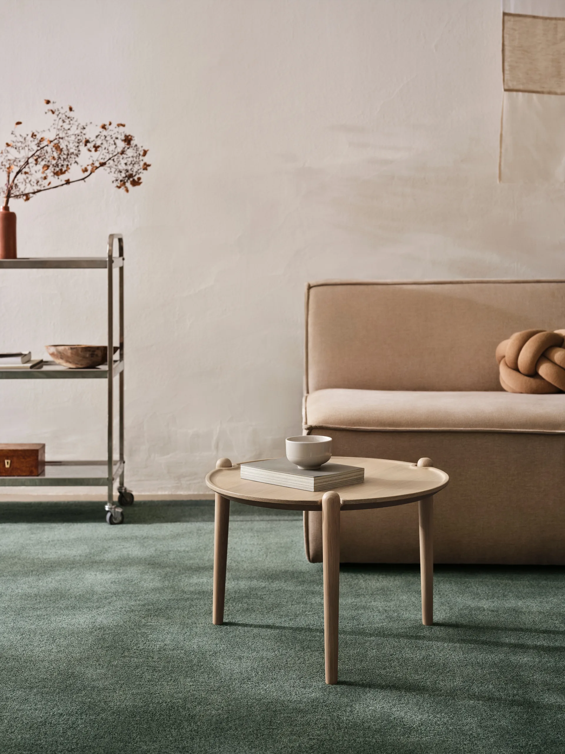 Level teppe, 250x350 cm green Design House Stockholm