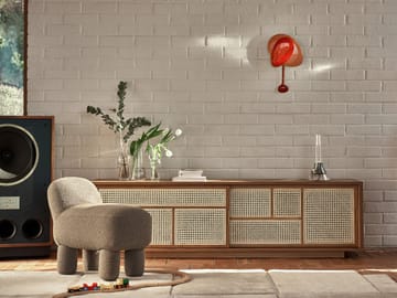 Lulu puff 36 x 65 cm - Brown - Design House Stockholm