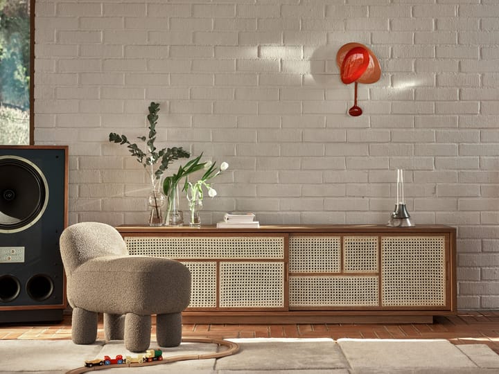 Lulu puff 36 x 65 cm, Brown Design House Stockholm