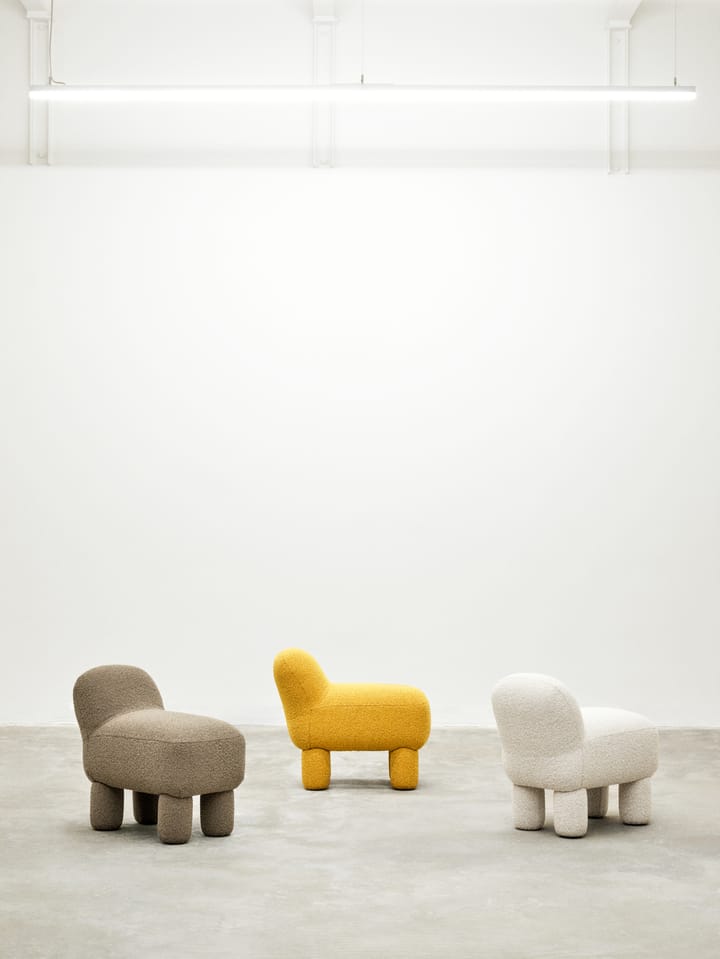 Lulu puff 36 x 65 cm, Brown Design House Stockholm