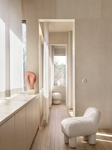 Lulu puff 36 x 65 cm - Cream - Design House Stockholm