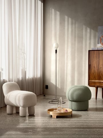 Lulu puff 36 x 65 cm - Cream - Design House Stockholm