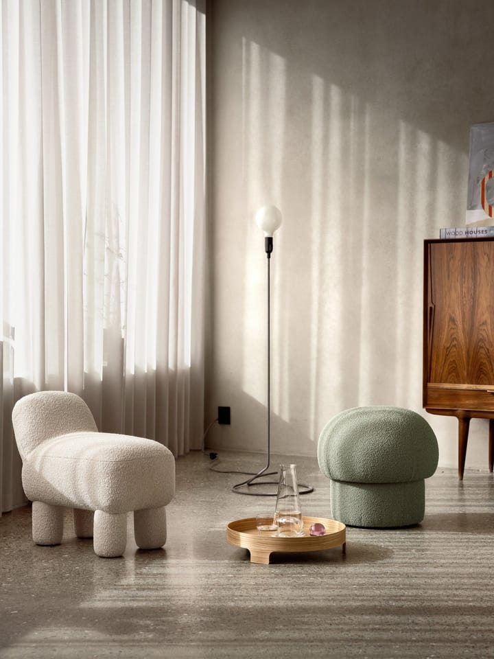 Lulu puff 36 x 65 cm, Cream Design House Stockholm