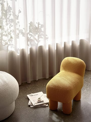 Lulu puff 36 x 65 cm - Gul - Design House Stockholm