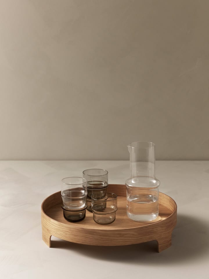 NM& Unda glass 2-stk., grå Design House Stockholm