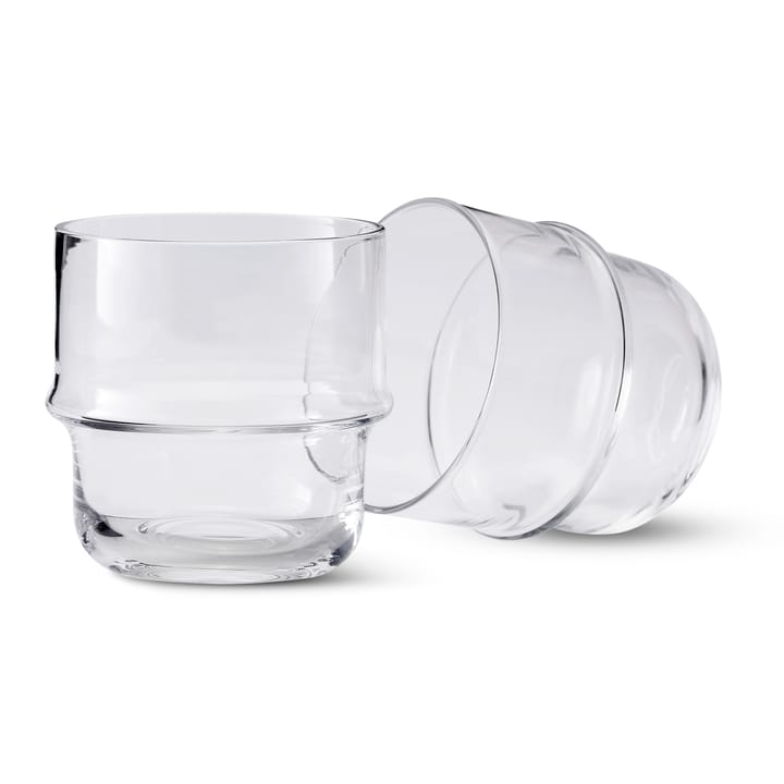 NM& Unda glass 2-stk. - klar - Design House Stockholm