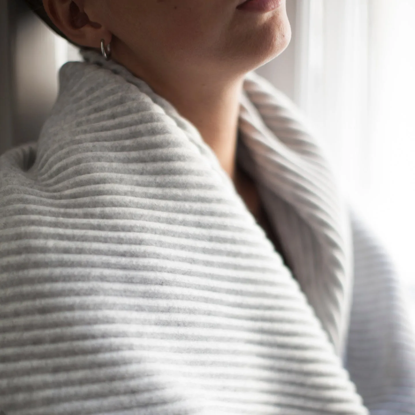 Pleece pledd 140 x 160 cm, Lysegrå Design House Stockholm