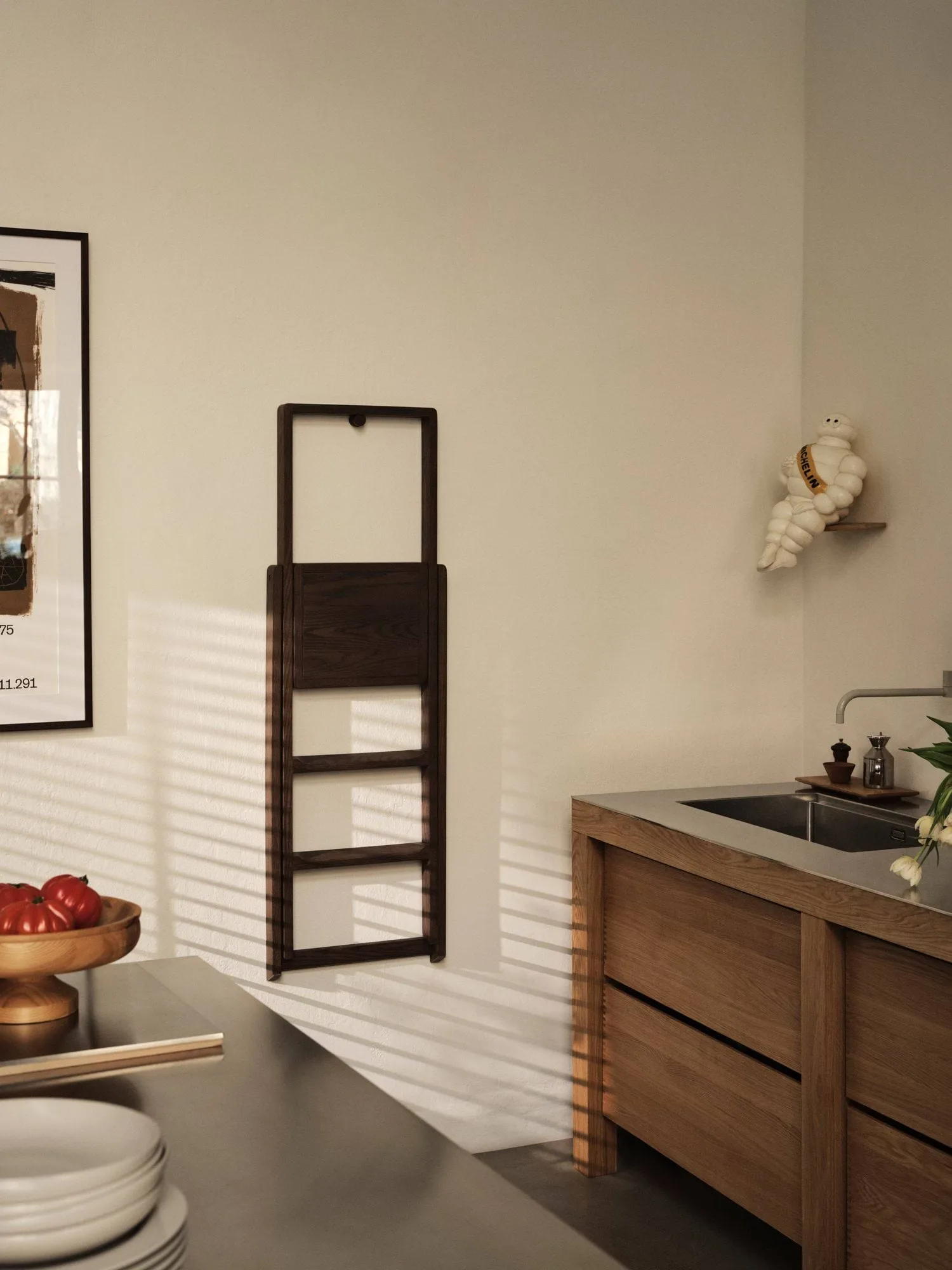 Step Gardintrapp, Dark oak Design House Stockholm