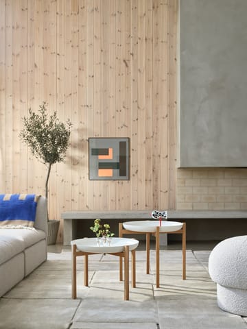 Tablo Table Set sidebord - Low white - Design House Stockholm