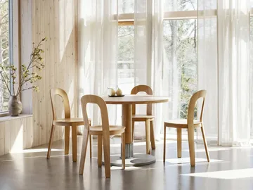 Tock Table spisebord - Eik, Ø110x76 cm - Design House Stockholm