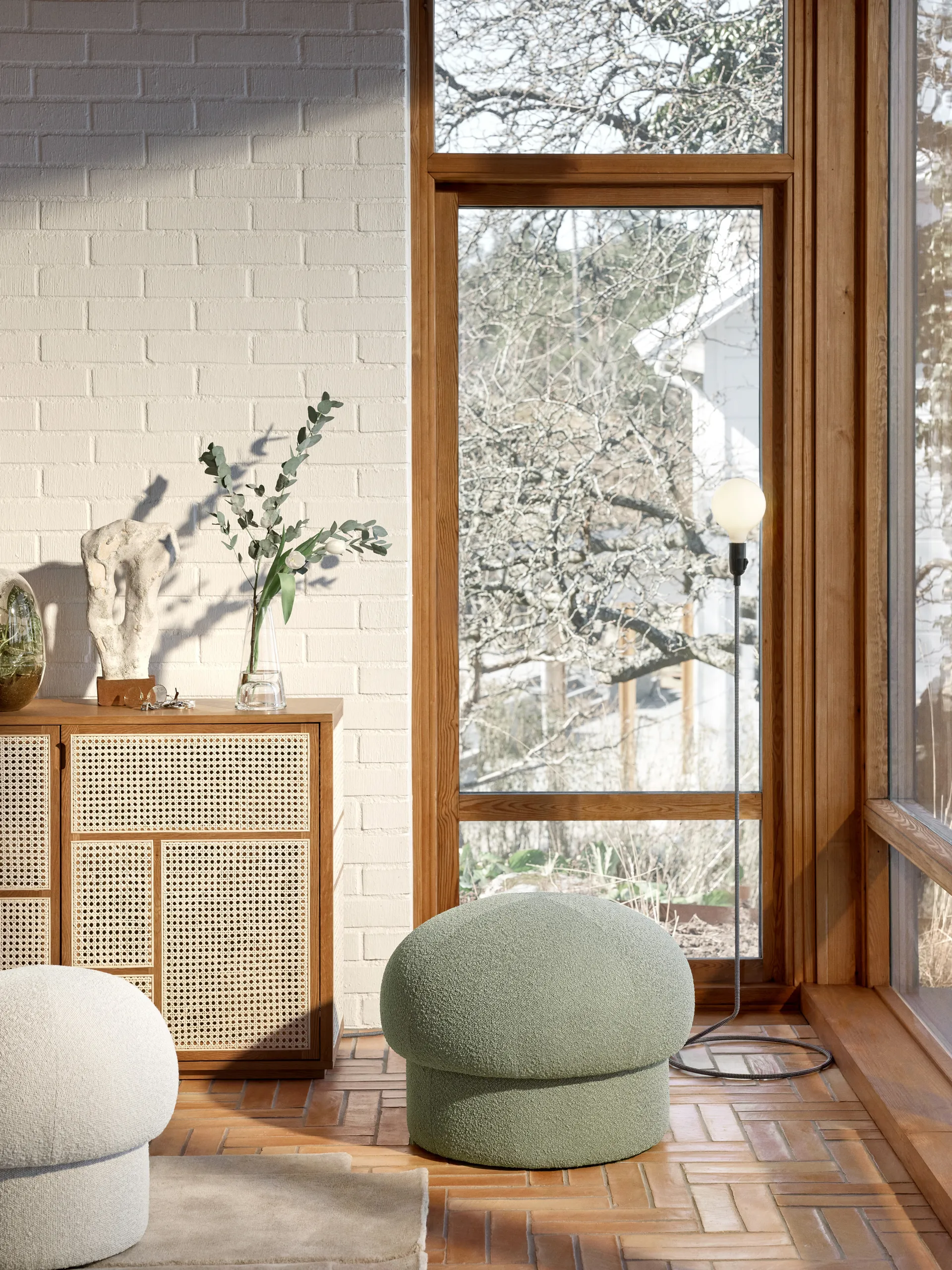 Uno puff Ø65 cm, Green Design House Stockholm