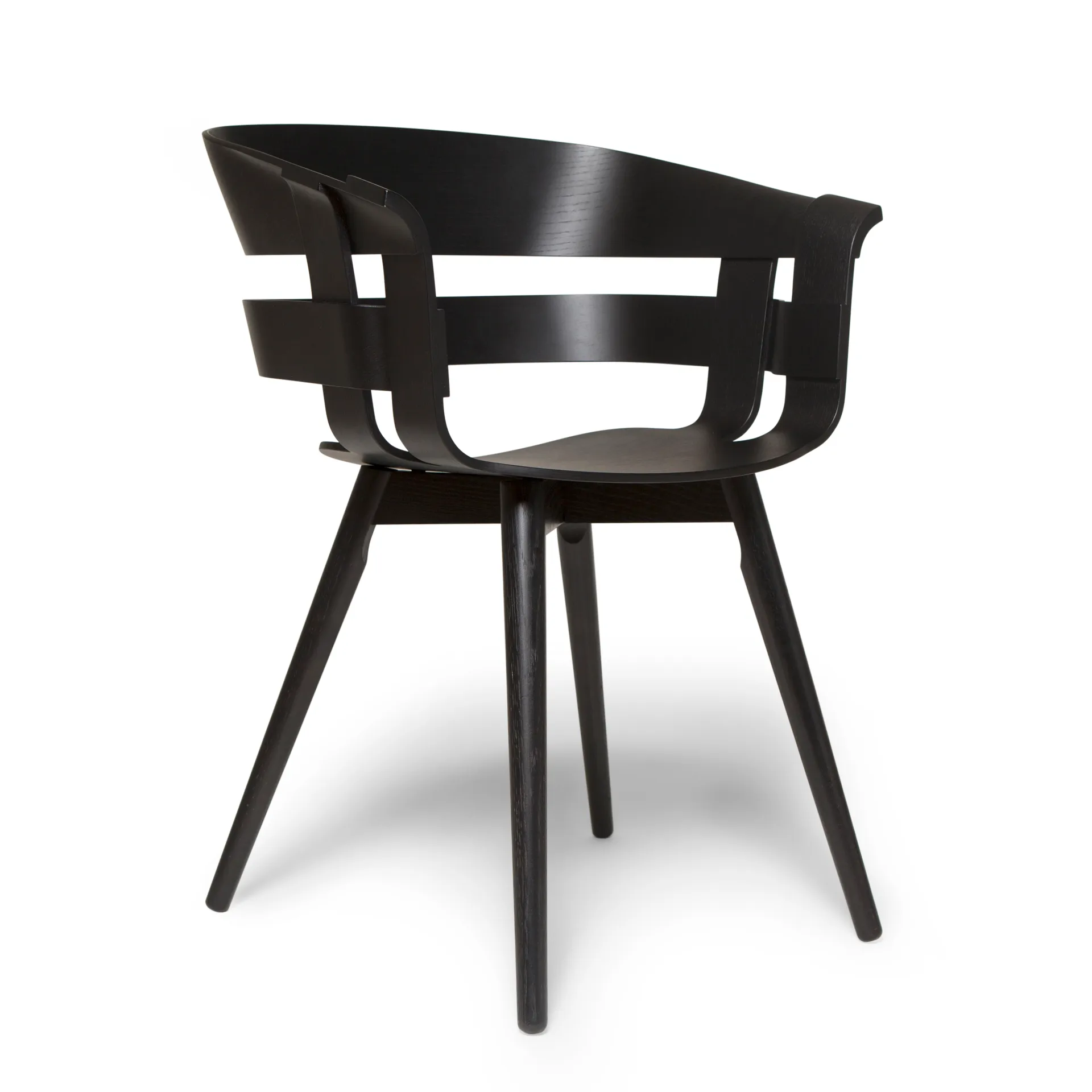 Wick Chair stol, svart-svarta askbein Design House Stockholm