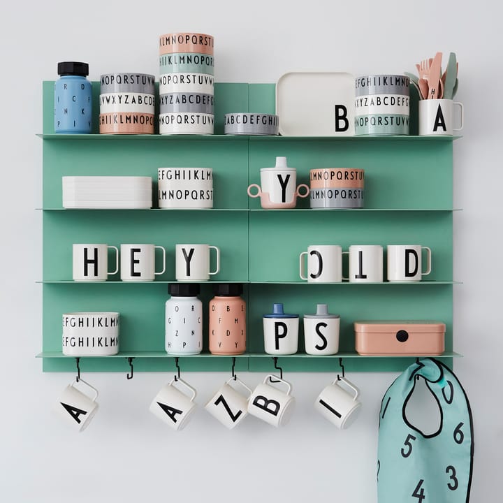 Design Letters barnebestikk melamin, Nude Design Letters