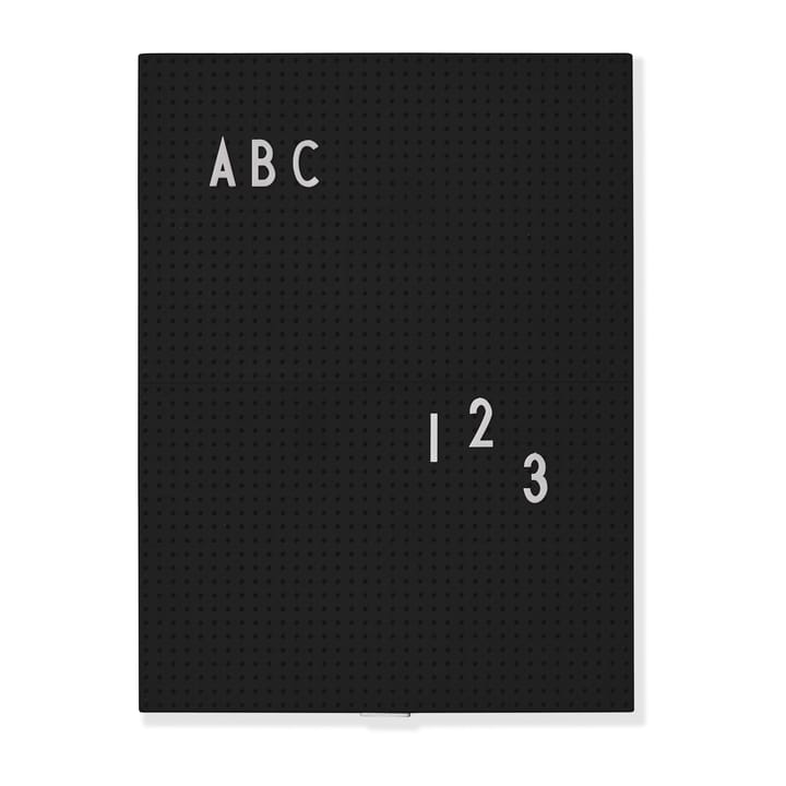 Design Letters bokstavtavle A4 - Svart - Design Letters