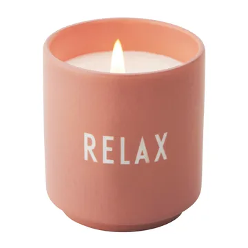 Design Letters duftlys Ø 5,5 cm - Relax-nude - Design Letters
