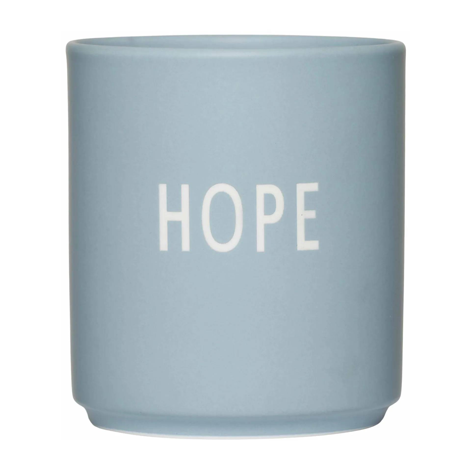 Design Letters favorittkopp 25 cl, Hope-light blue Design Letters