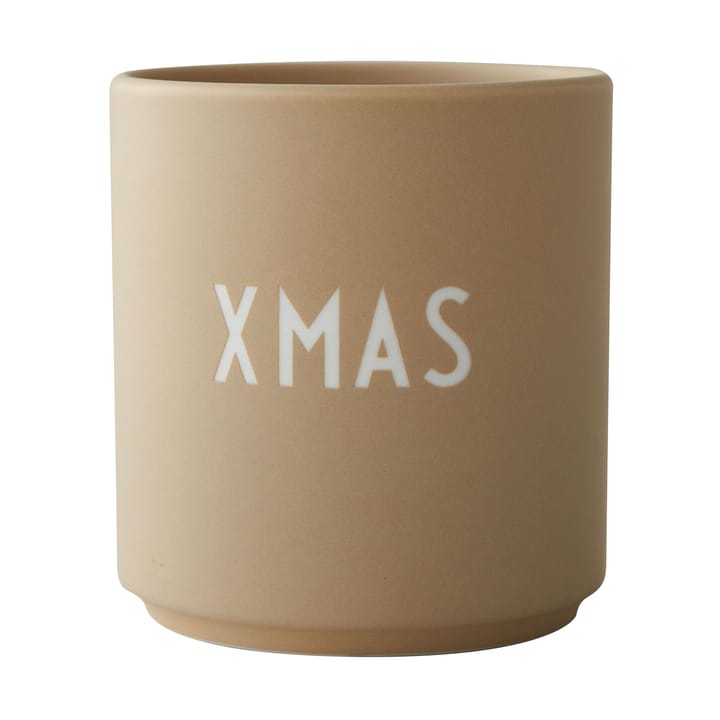 Design Letters favorittkopp 25 cl - Xmas-beige - Design Letters