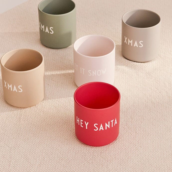 Design Letters favorittkopp 25 cl, Xmas-beige Design Letters