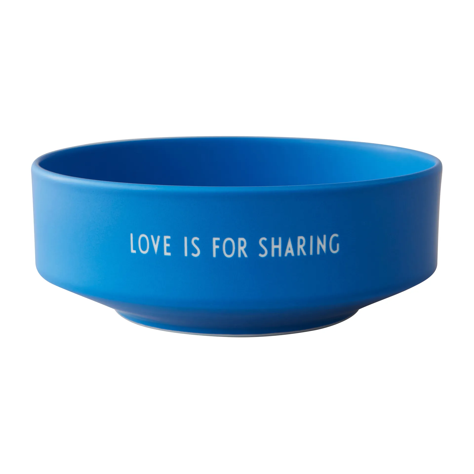 Design Letters favorittskål medium Ø 17,5 cm, Cobalt blue Design Letters