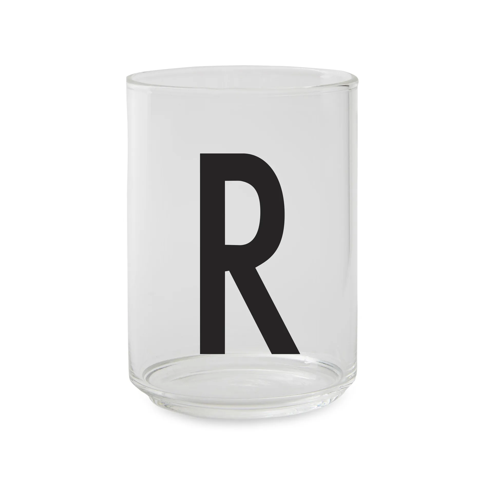 Design Letters glass, R Design Letters