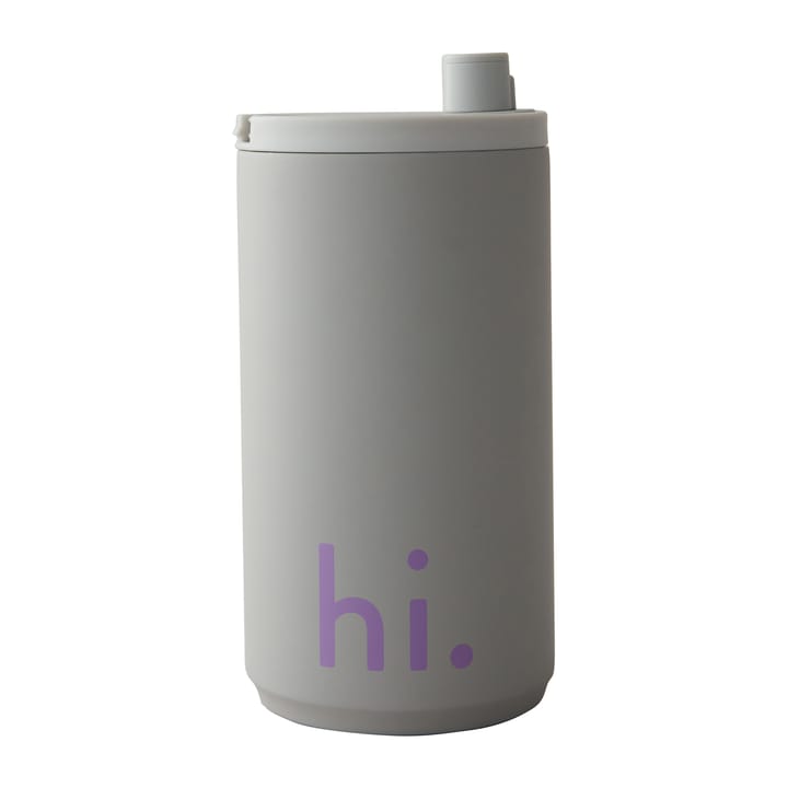 Design Letters reisekrus 35 cl, Hi-cool gray Design Letters