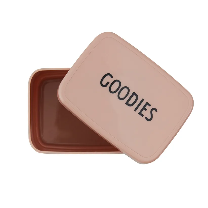 Design Letters Snack Box til matboksen, Nude Design Letters