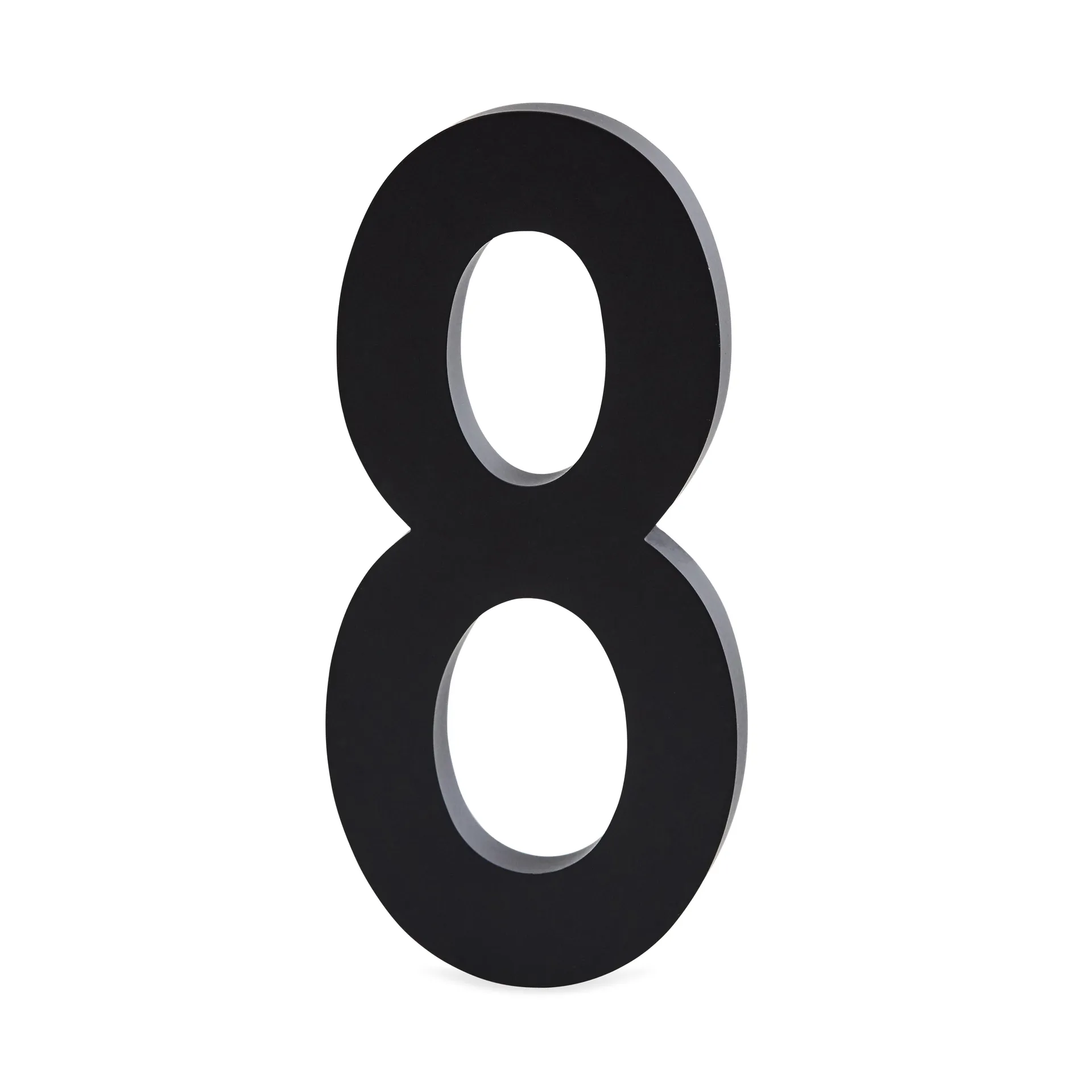 Design Letters tall aluminium 100 mm, 8 Design Letters