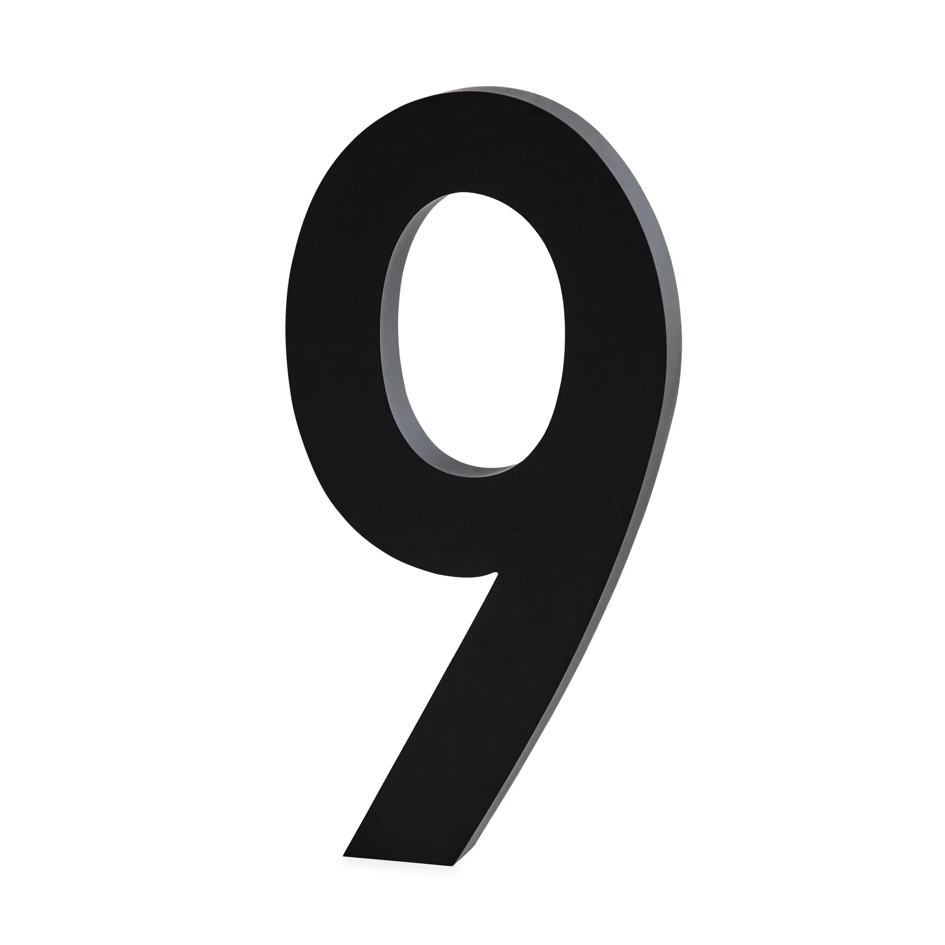 Design Letters tall aluminium 100 mm, 9 Design Letters