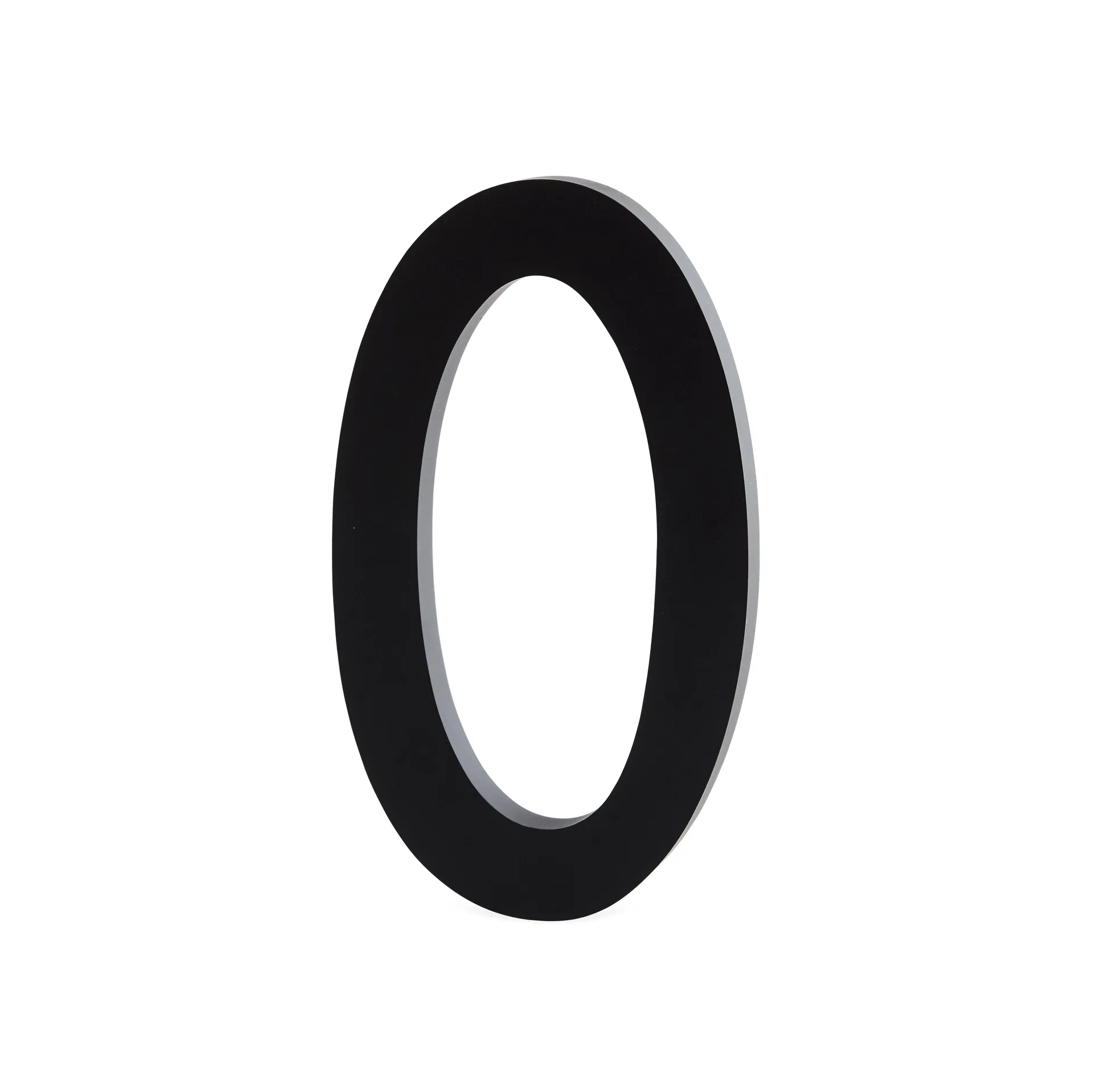 Design Letters tall aluminium 50 mm, 0 Design Letters