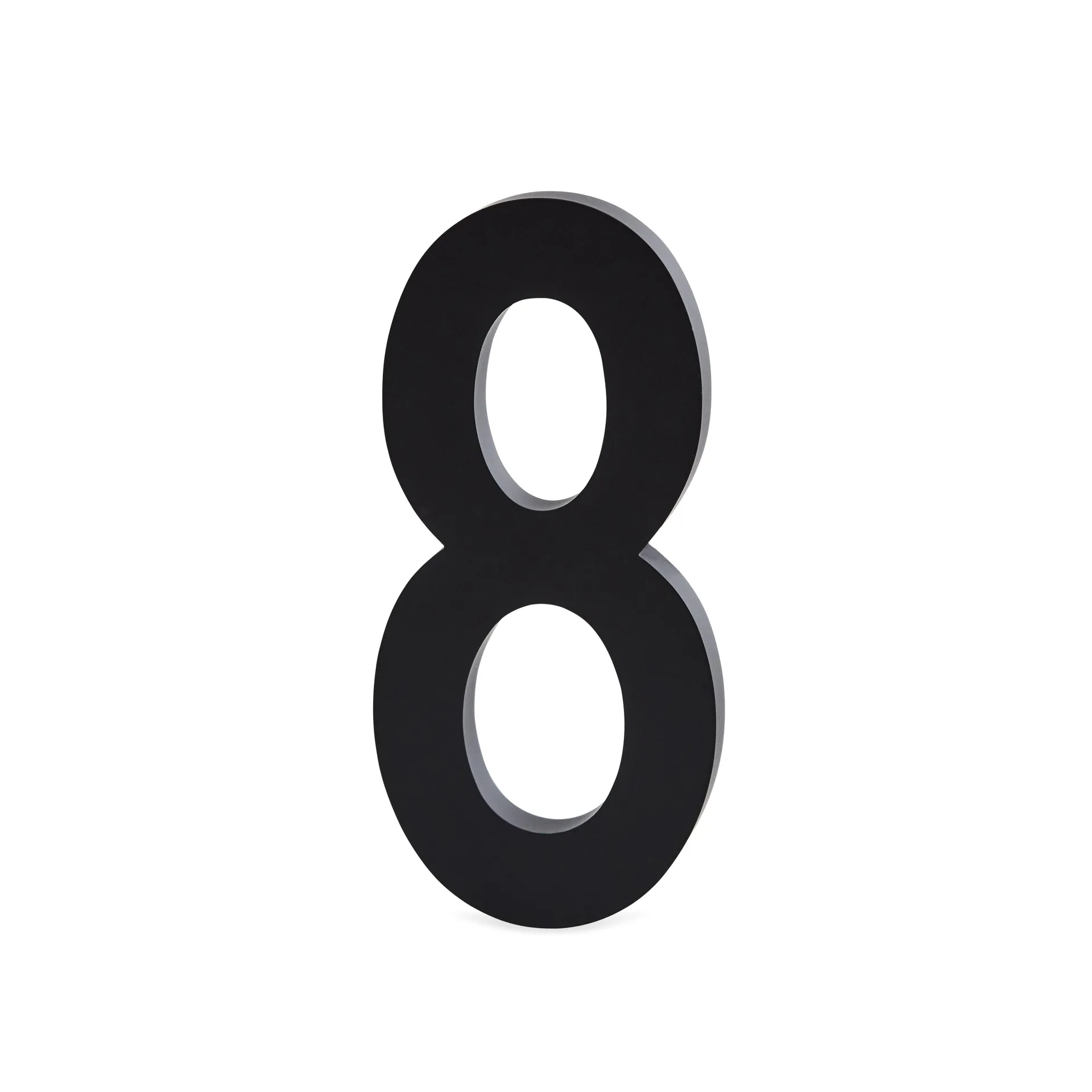 Design Letters tall aluminium 50 mm, 8 Design Letters