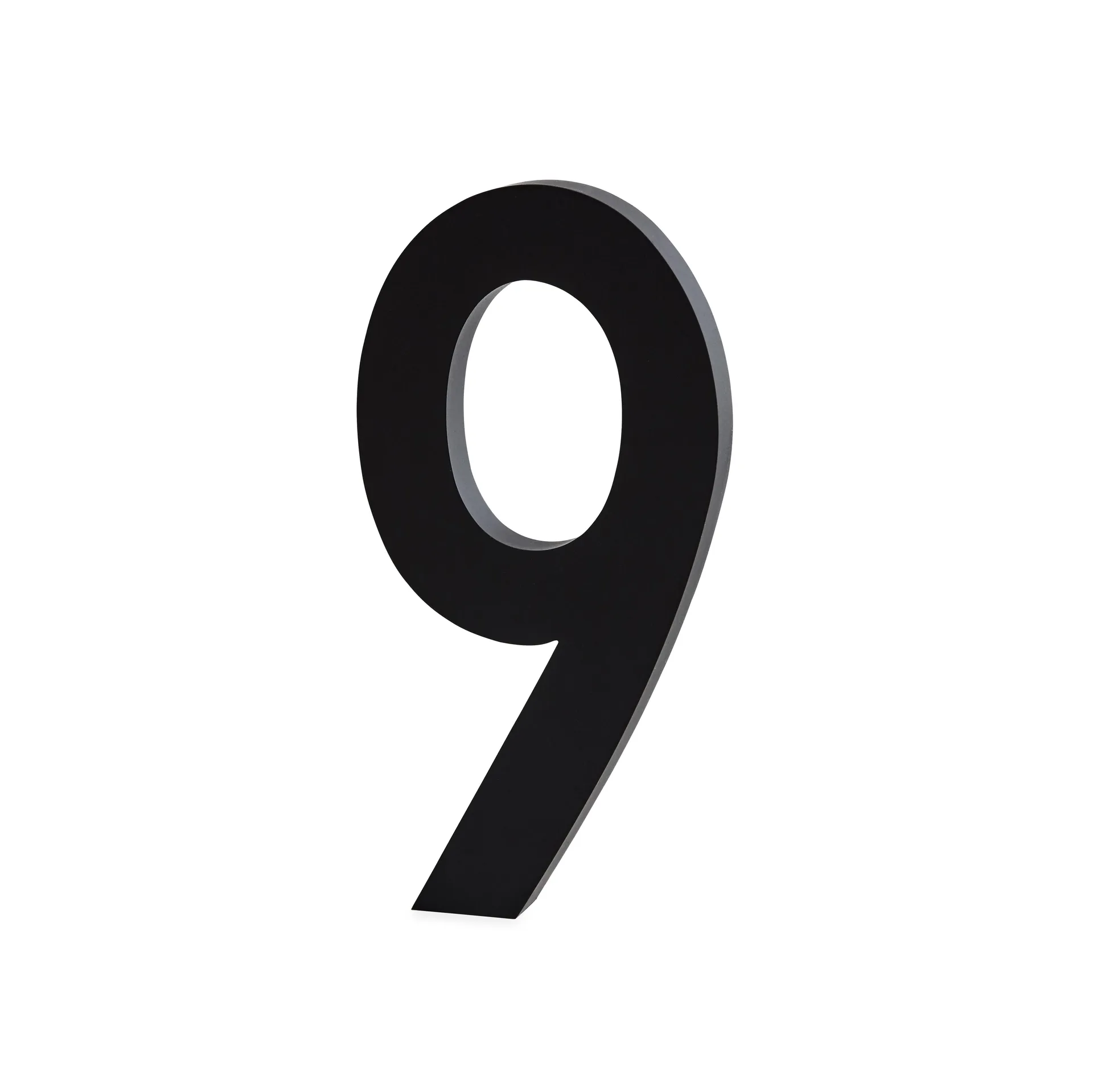 Design Letters tall aluminium 50 mm, 9 Design Letters