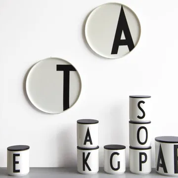 Design Letters tallerken - A - Design Letters