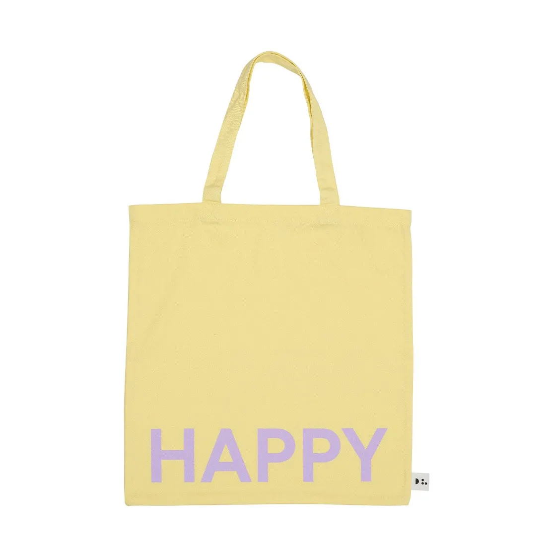 Design Letters Tote bag veske, Yellow-pink Design Letters