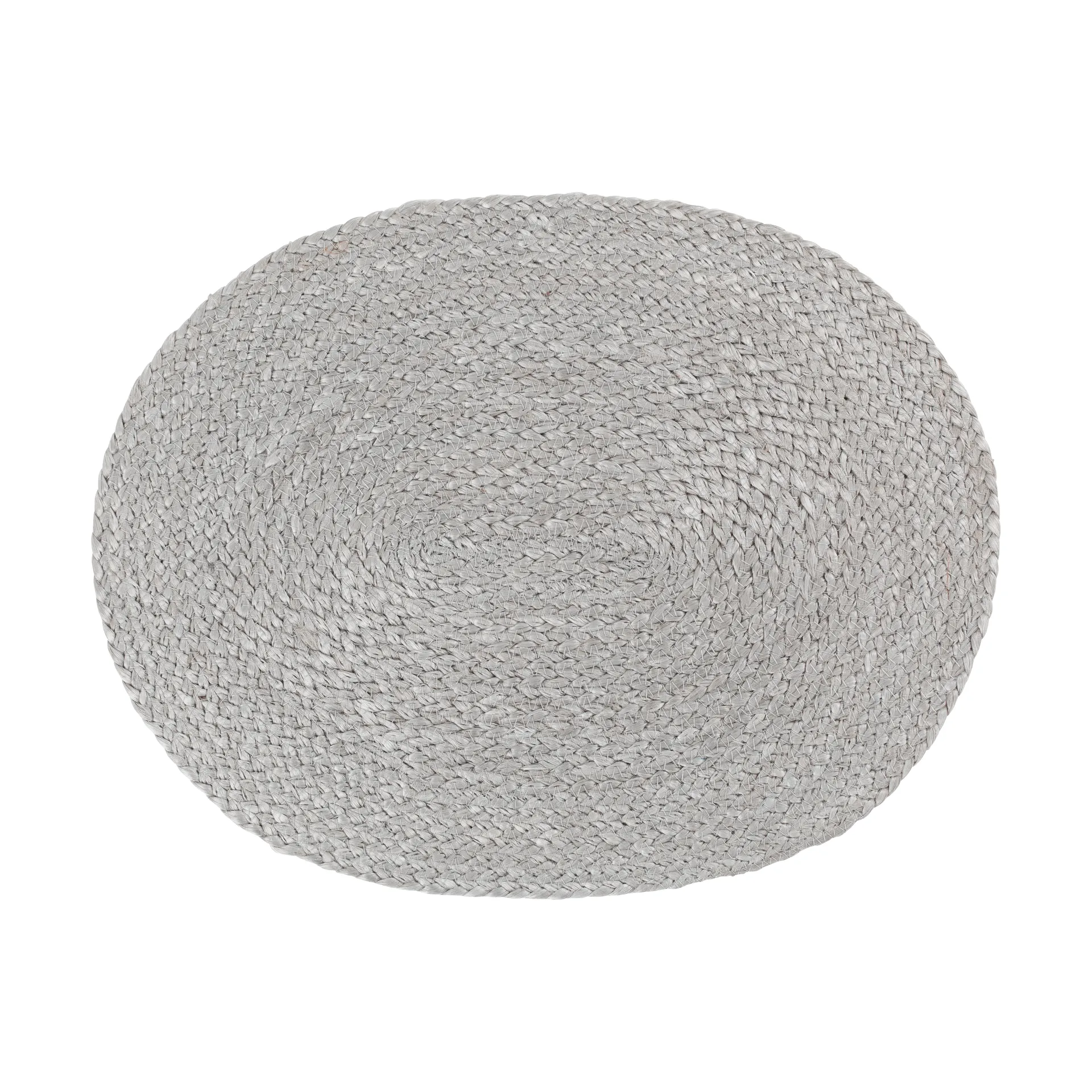 Elin bordbrikke oval, Silver grey Dixie
