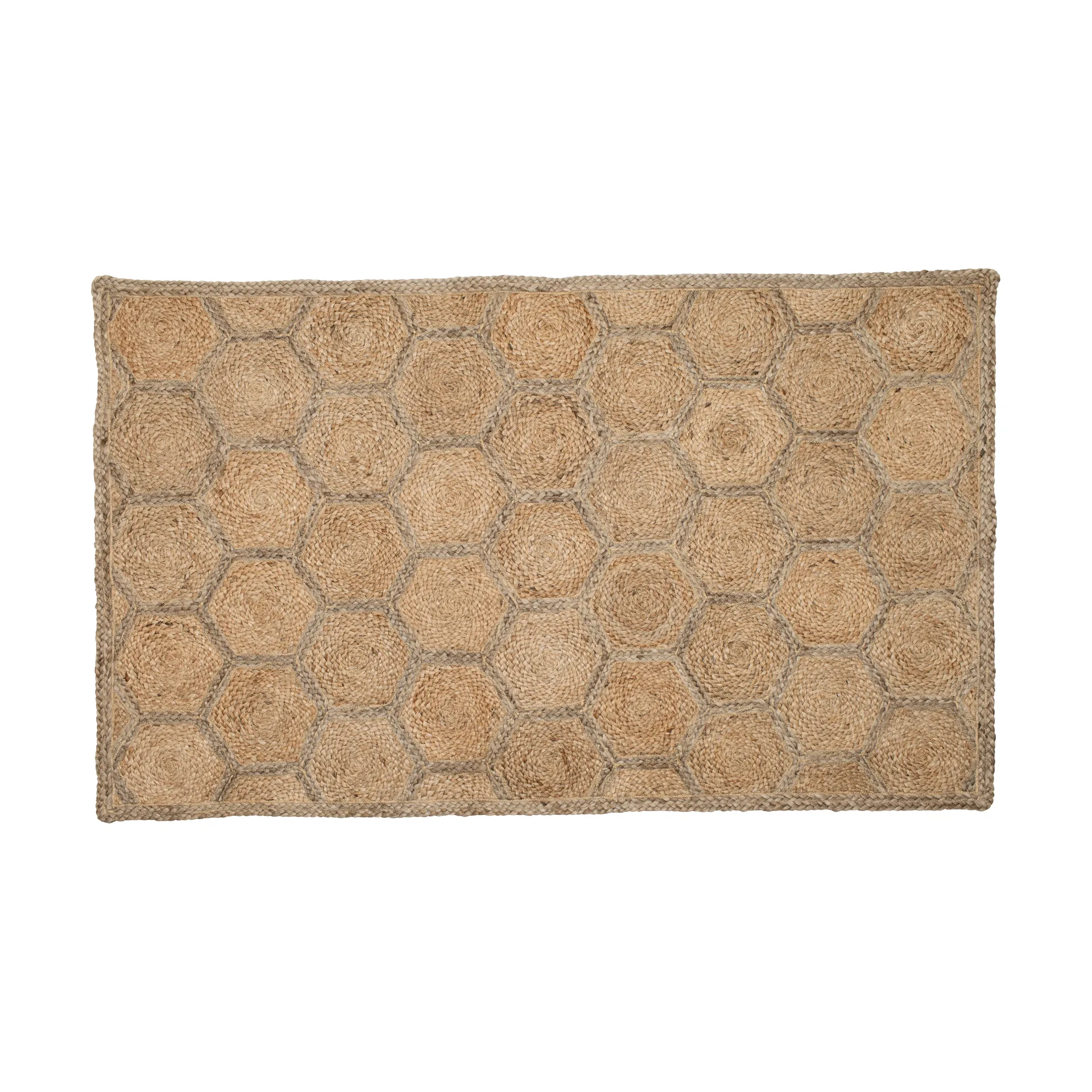 Elin gulvteppe, Honey comb natural, 90x150 cm Dixie