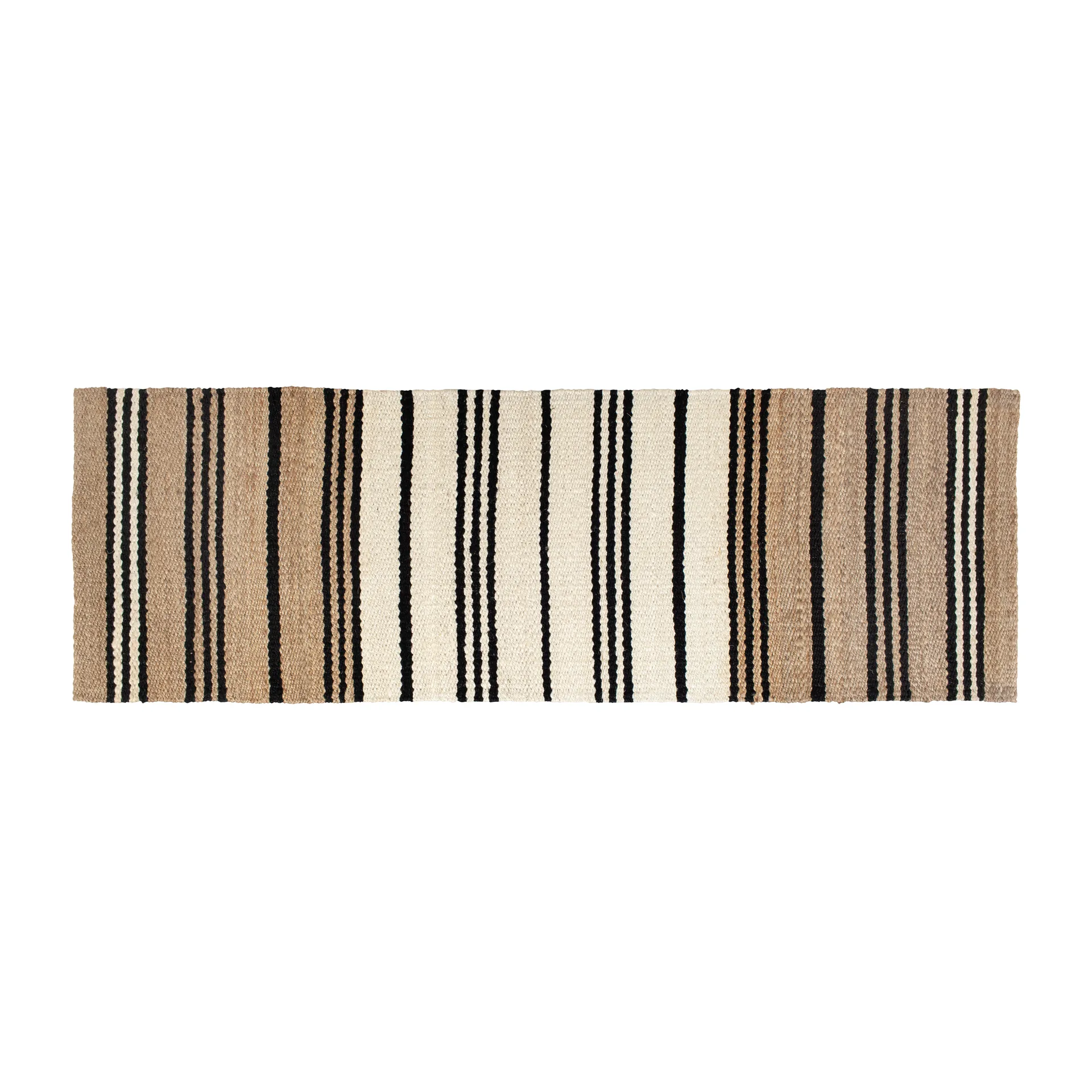Elin juteteppe stripete, 80 x 250 cm Dixie