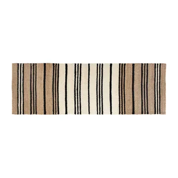 Elin juteteppe stripete - 80 x 250 cm - Dixie
