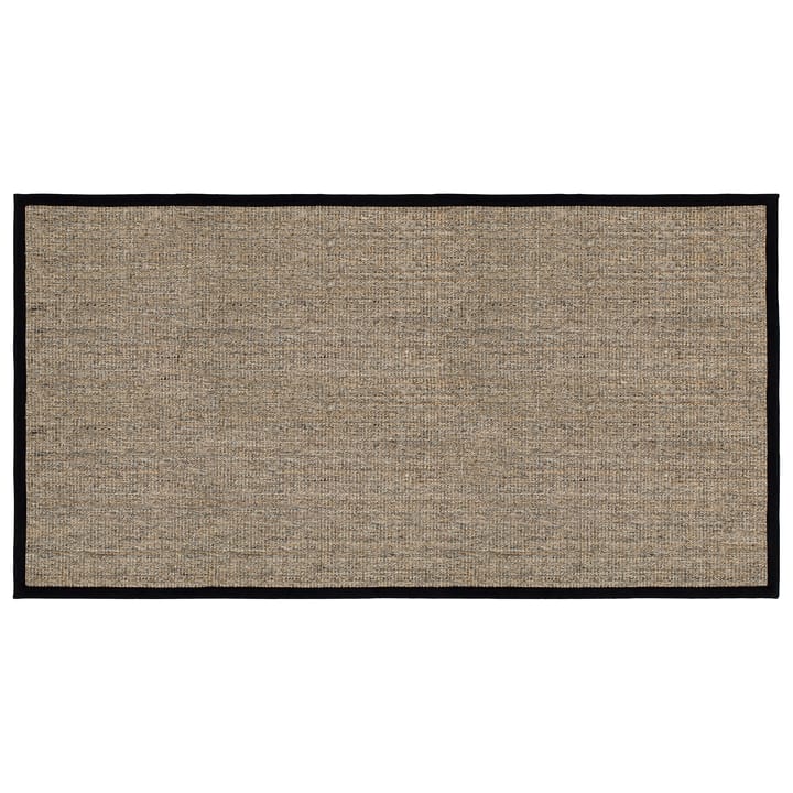 Jenny Sisal dørmatte natur-svart - 80x150 cm - Dixie
