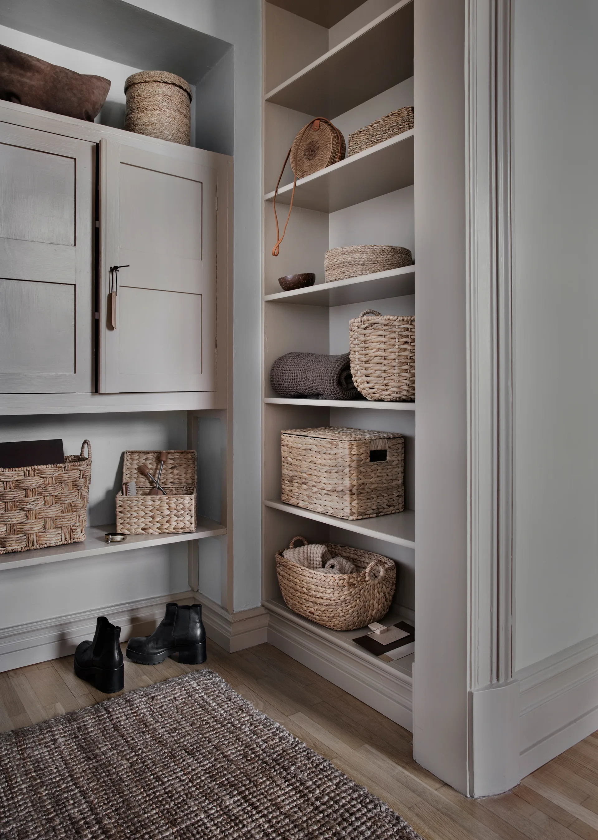 Julia dørmatte naturgrå, 70x120 cm Dixie