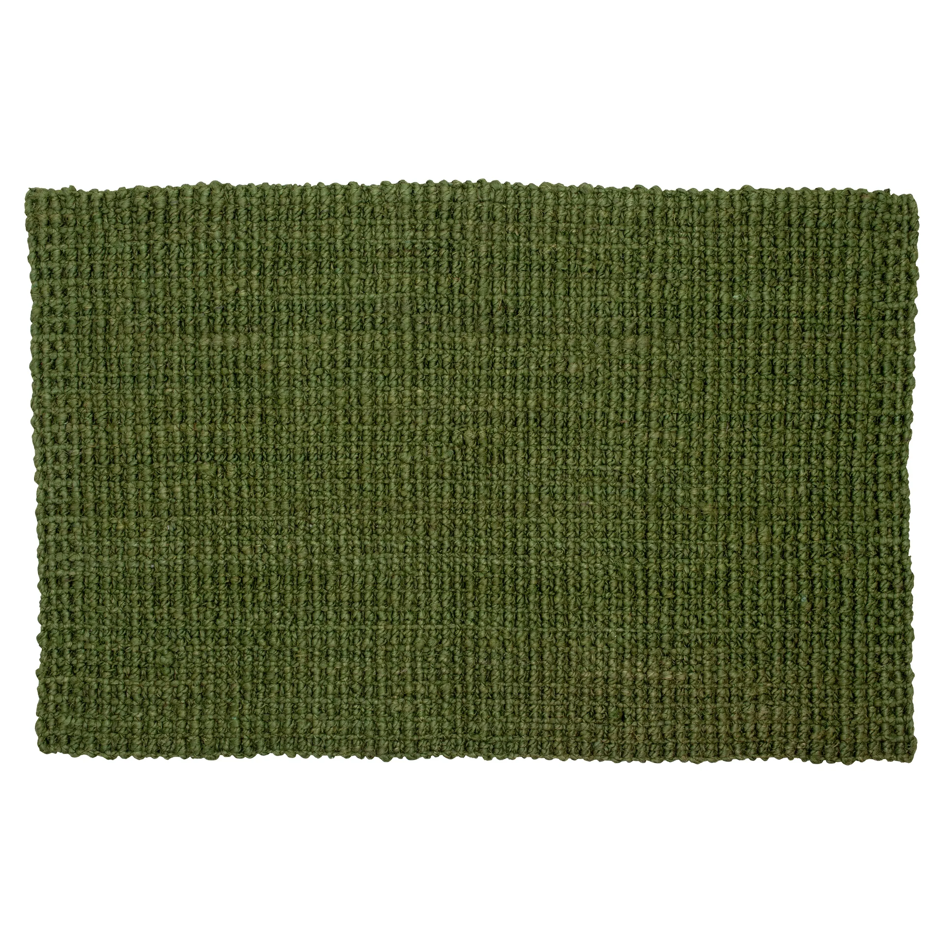 Jute dørmatte dark green, 60x90 cm Dixie